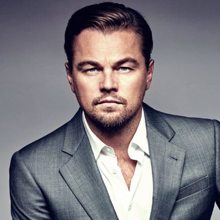 Leonardo posing for a picture